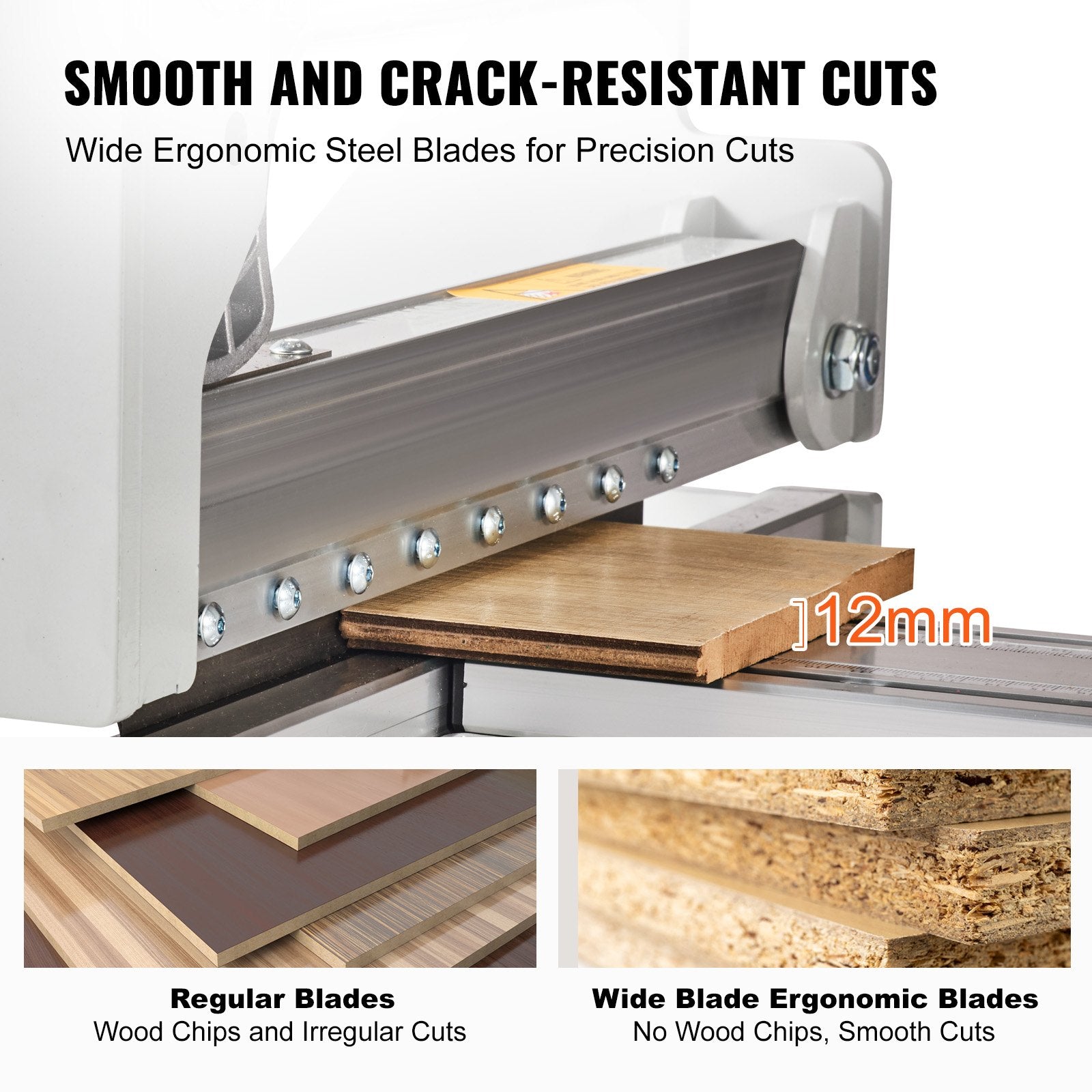 Floor Cutter 330mm, Cuts Vinyl Plank, Laminate, Engineered Hardwood, Siding, 12mm Cutting Depth Effortless And Easy Cutting, Vinyl Plank Cutter for LVP, WPC, SPC, LVT, VCT, PVC, and More