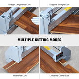 Saw Accessories: VEVOR Floor Cutter 330mm, Cuts Vinyl Plank, Laminate, Engineered Hardwood, Siding, 12mm Cutting Depth Effortless And Easy Cutting, Vinyl Plank Cutter for LVP, WPC, SPC, LVT, VCT, PVC, and More