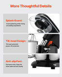 Food Mixers & Blenders: VEVOR Stand Mixer 5.68 L Electric Dough Mixer 1100W 6 + P Speeds Food Beater