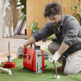 Gardening Tools: VEVOR Drain Cleaner Machine 66FT x 5/8" 250W Sewer Snake Auger Manual Feed