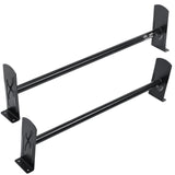Cross Bar: VEVOR 2 Bars Van Roof Ladder Rack 500 LBS Adjustable 35.8" to 57.5" Alloy Steel