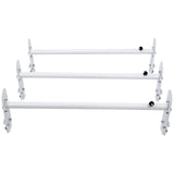 Cross Bar: VEVOR Van Roof Ladder Rack, 3 Bars Alloy Steel Roof Racks, 750 LBS Capacity Rain-Gutter Roof Rack, Adjustable Length 40.2" to 74.8", Van Ladder Rack Compatible with Chevrolet Express, GMC Savana, etc