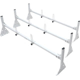Cross Bar: VEVOR 3-Bar Van Roof Ladder Rack Adjustable 56.3"-61.4" for Full-Size Vans