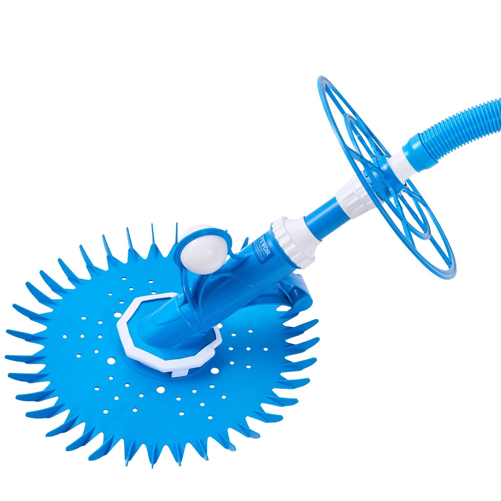 Pool Sweeps & Vacuums: VEVOR Suction Pool Cleaner, Automatic Pool Vacuum Cleaner, Suction Side Automatic Pool Cleaner, Suction Vacuum Pool Sweeper with 12 Hoses, for In-ground and Above-ground Pool Up to 609.6 x 1066.8 cm