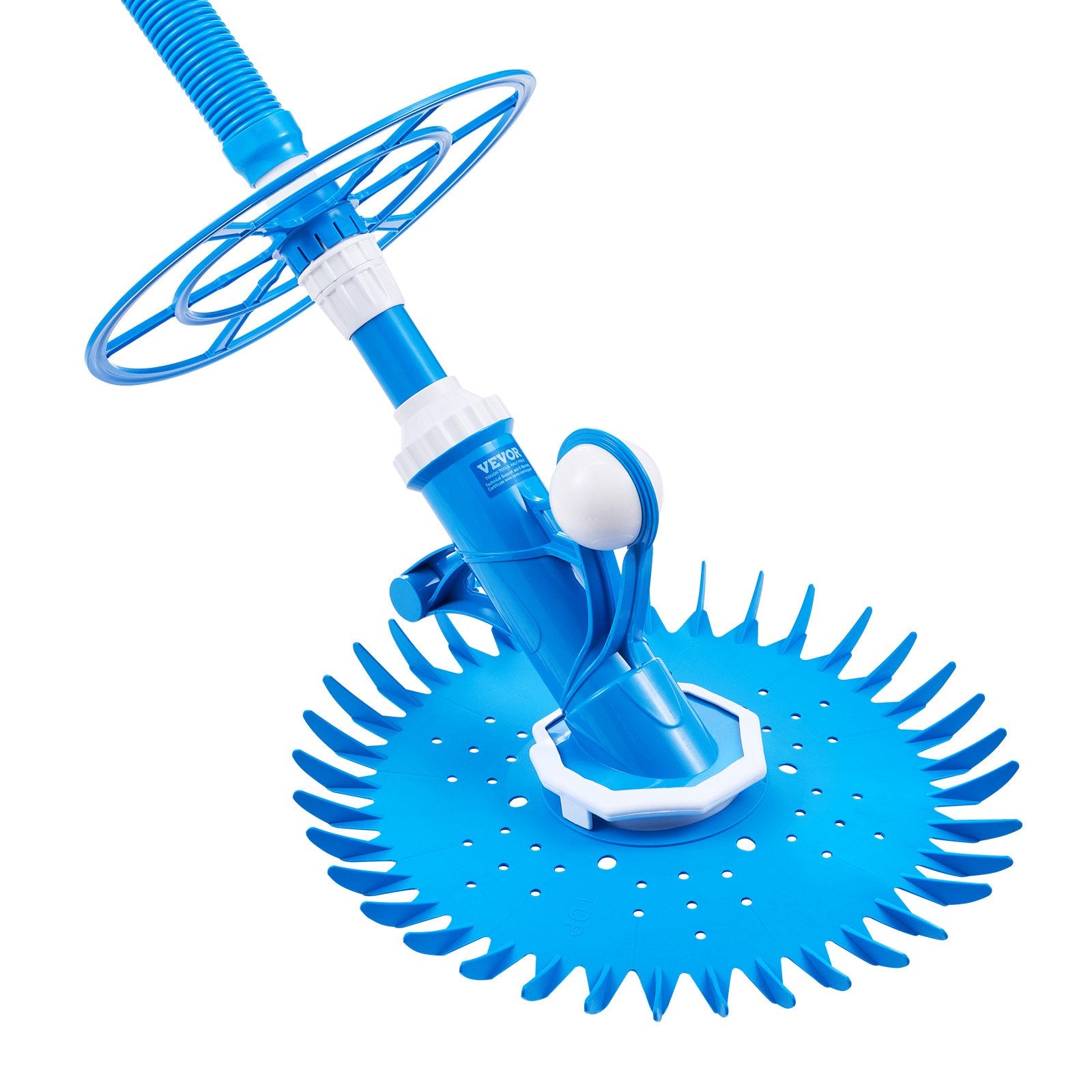 Pool Sweeps & Vacuums: VEVOR Suction Pool Cleaner, Automatic Pool Vacuum Cleaner, Suction Side Automatic Pool Cleaner, Suction Vacuum Pool Sweeper with 12 Hoses, for In-ground and Above-ground Pool Up to 609.6 x 1066.8 cm