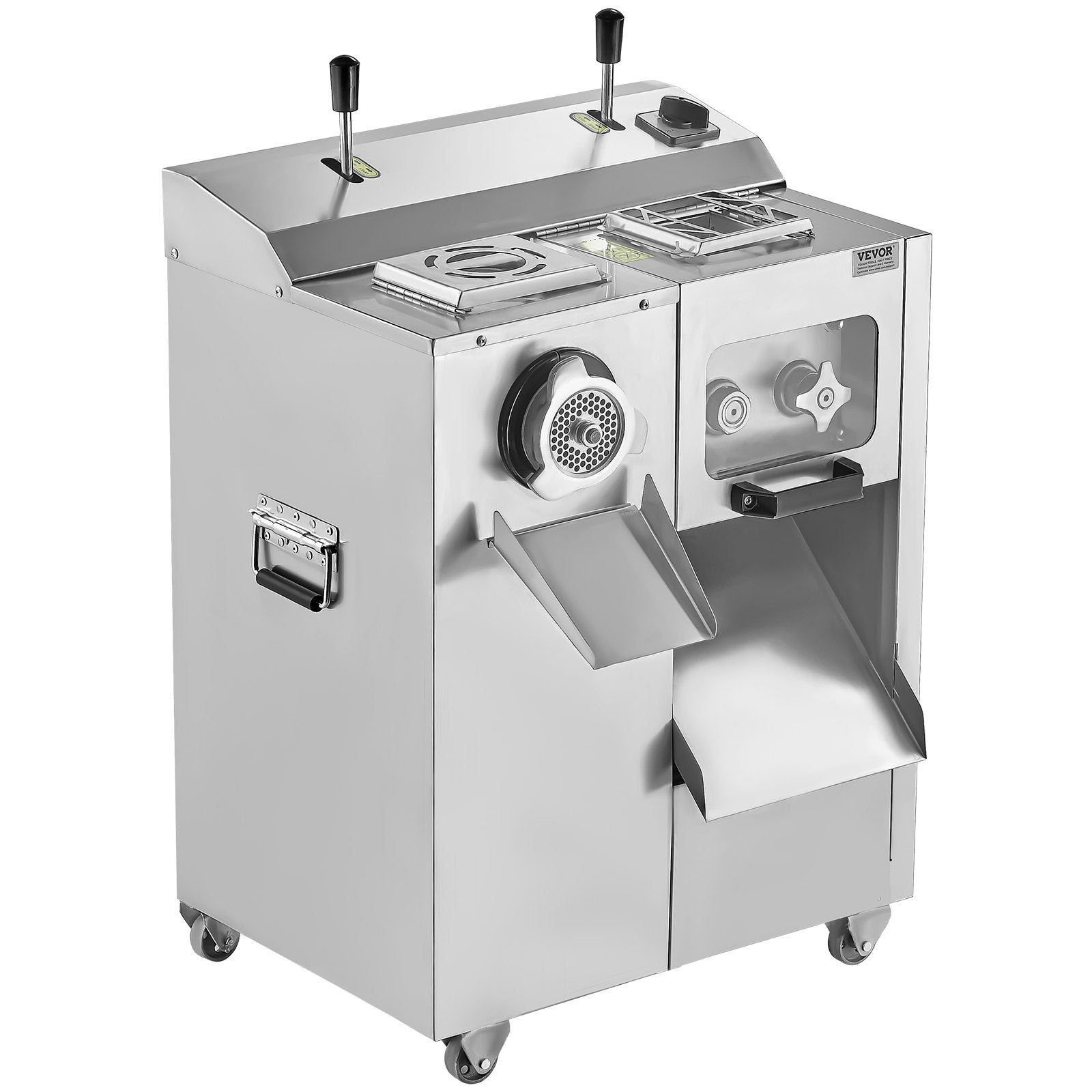 Commercial Electric Meat Grinder Slicer 6.35 kg/Min Sausage Stuffer Maker