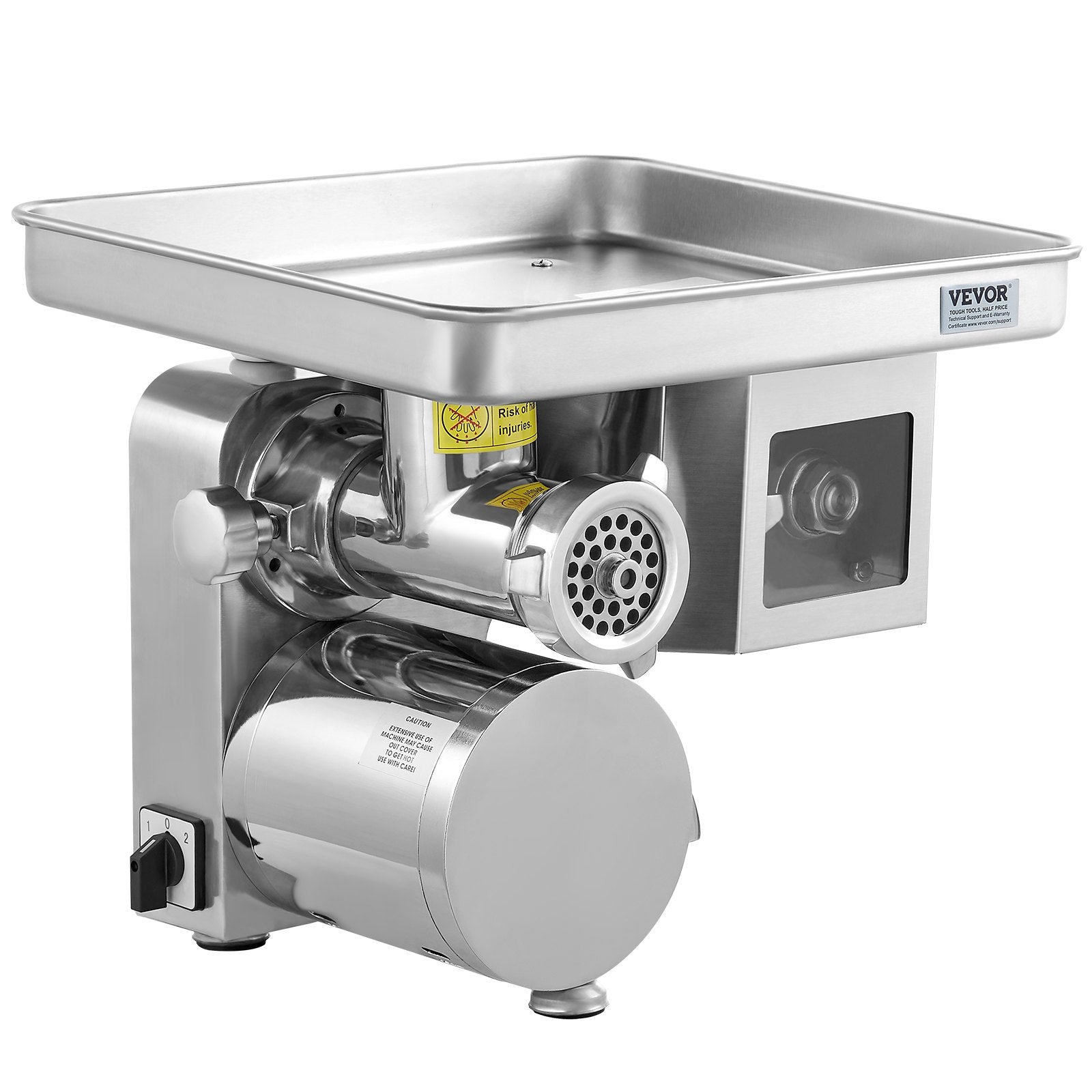 Commercial Electric Meat Grinder Slicer 4.99 kg/Min Sausage Stuffer Maker