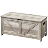 Toy Boxes: VEVOR Kids Toy Storage Bench Wooden Toy Box Chest 38.98 x 15.55 x 18.9 in Gray