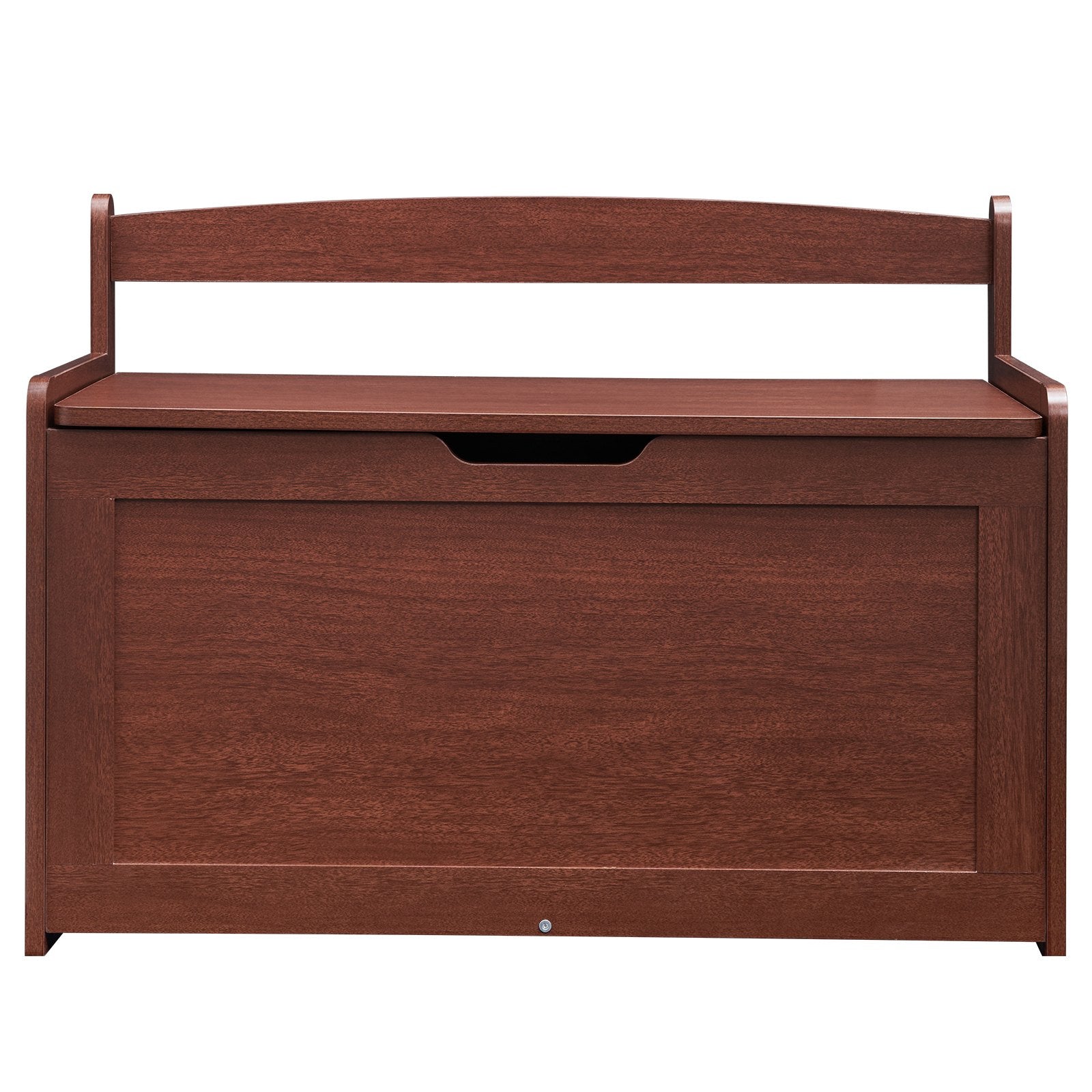 Toy Boxes: VEVOR Kids Toy Storage Bench Wooden Toy Box Chest 32.68 x 17.91 x 24.02" Cherry