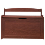 Toy Boxes: VEVOR Kids Toy Storage Bench Wooden Toy Box Chest 32.68 x 17.91 x 24.02" Cherry
