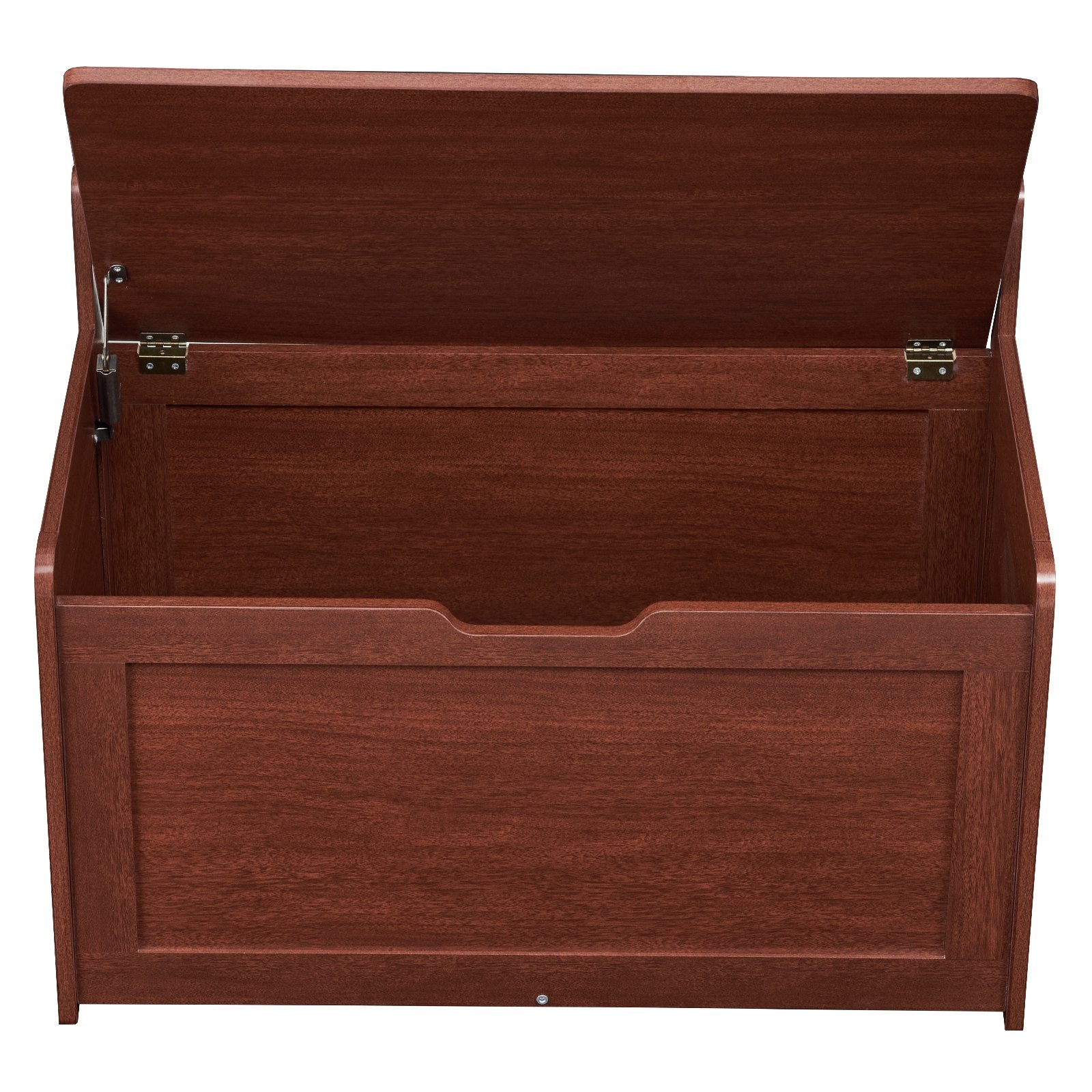 Toy Boxes: VEVOR Kids Toy Storage Bench Wooden Toy Box Chest 32.68 x 17.91 x 24.02" Cherry