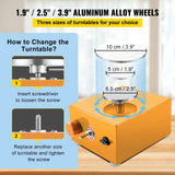 Disposable Cutlery: VEVOR Mini Pottery Wheel, 30W 0-2000 RPM Ceramic Wheel, Adjustable Speed DIY Clay Machines, Electric Sculpting Kits with 3 Turntables Trays and 16pcs Tools for Art Craft Work Molding Gift and Home DIY