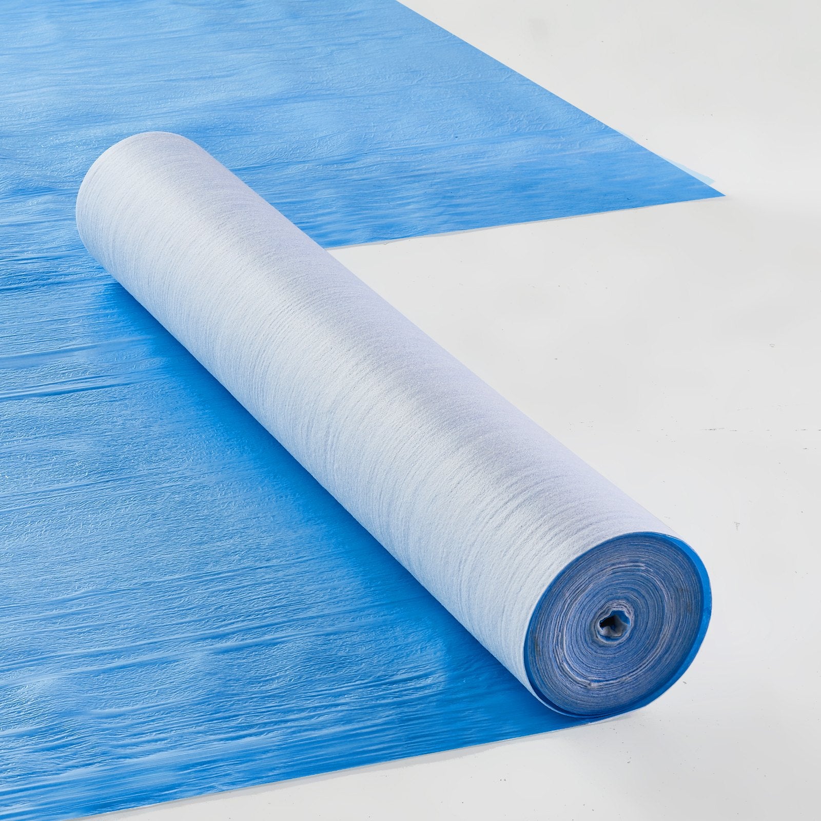 Dog Playpens & Gates: VEVOR Carpet Protection Film, 40" x 84' Floor and Surface Shield, Easy to Cut Simple Installation, Fiber Fabric Car Mat Protection Film Roll for Construction & Renovation,Blue