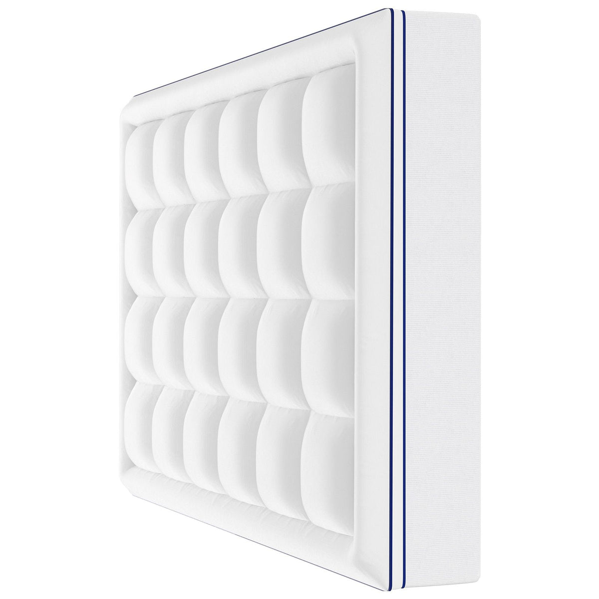 Mattress Topper, Queen Size, 25.4 mm Thickness, Fiber Fill Pad with Detachable & Washable, Comfortable, Supportive, Cooling, Breathable, with Detachable Bedside Pocket for Holding Small Items