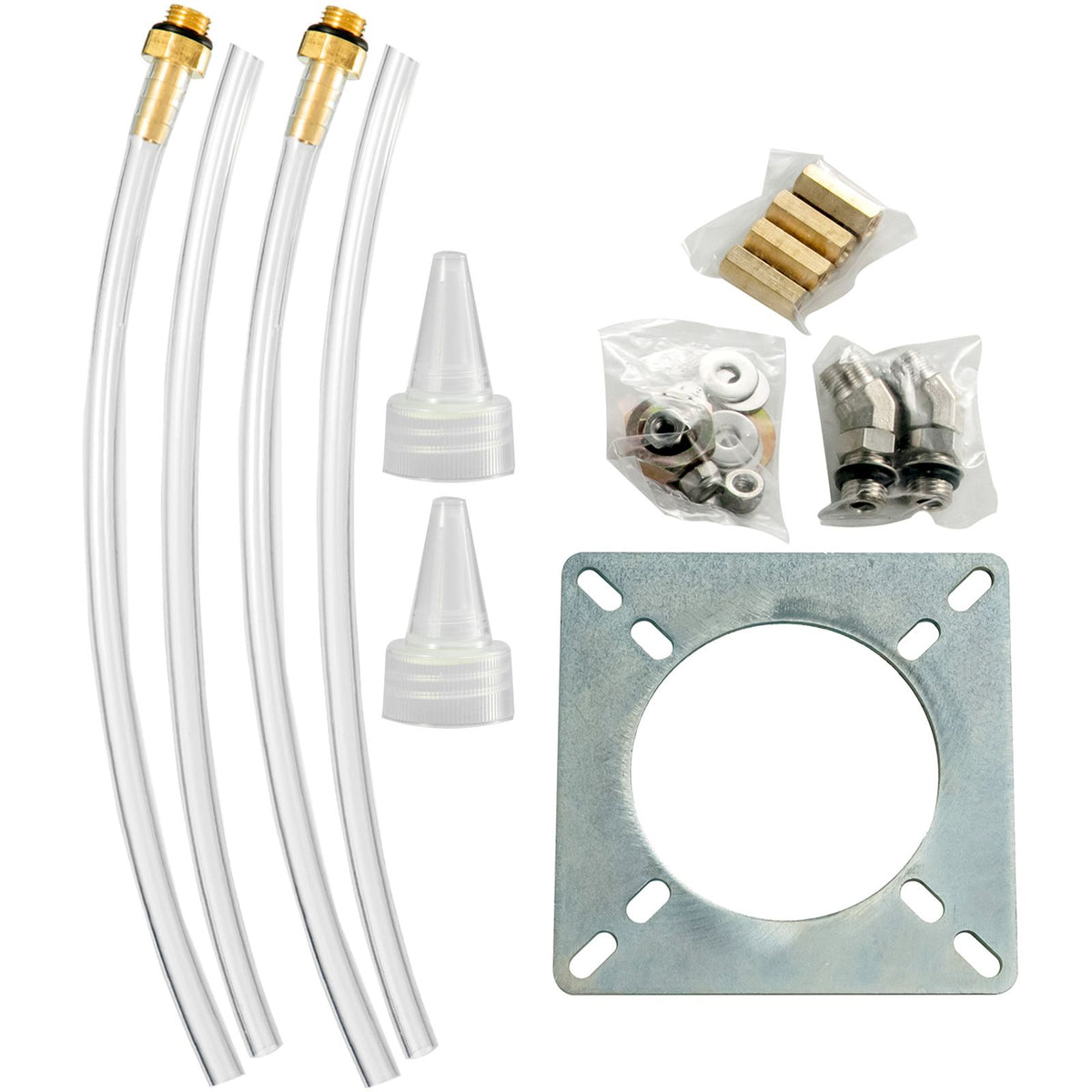 Hydraulic Steering Kit 300HP Hydraulic Steering Compact Cylinder Hydraulic Outboard Steering Kit with Helm Pump for Boat Marine Steering System