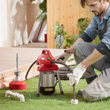 Gardening Tools: VEVOR Drain Cleaner Machine 66FT x 5/8In 250W Sectional Snake Auger Manual Feed