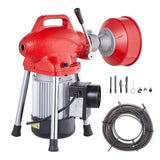 Gardening Tools: VEVOR Drain Cleaner Machine 66FT x 5/8In 250W Sectional Snake Auger Manual Feed