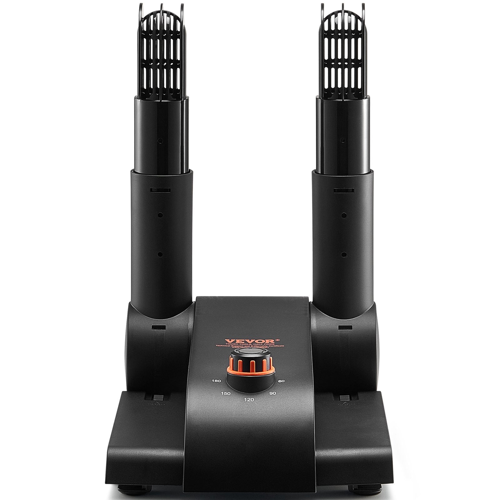 Men's Uggs & Slippers: VEVOR Foldable 2-Tube Shoe Dryer Boot Dryer with Heat Blower Black & Orange