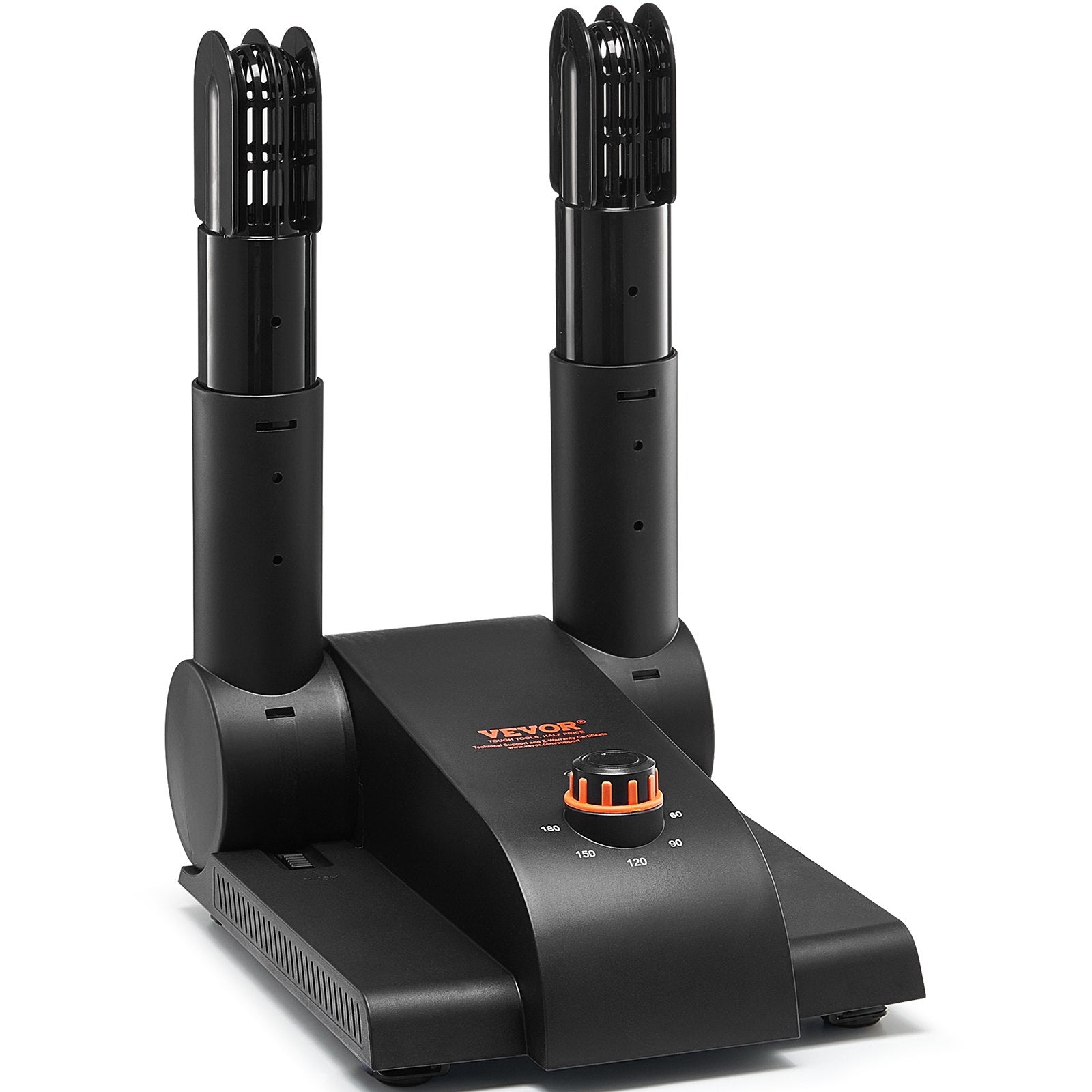 Men's Uggs & Slippers: VEVOR Foldable 2-Tube Shoe Dryer Boot Dryer with Heat Blower Black & Orange