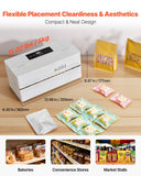 Washing Machines: VEVOR Continuous Sealing Machine, 8-12 mm Seal Width, Automatic Continuous Band Sealer with Digital Temperature Control, Automatic Shutdown, Portable Heat Sealing Machine for 0.06-0.2 mm Plastic Bags