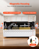 Washing Machines: VEVOR Continuous Sealing Machine, 8-12 mm Seal Width, Automatic Continuous Band Sealer with Digital Temperature Control, Automatic Shutdown, Portable Heat Sealing Machine for 0.06-0.2 mm Plastic Bags
