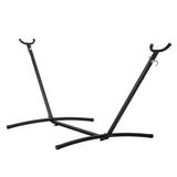 Tents: VEVOR Portable Hammock Stand, 450lbs Capacity Steel Hammock Stand for 2 Person, Heavy Duty Adjustable Hooks Hammock Frame Fits 9.5-12.6 ft Hammocks, Space Saving with Carrying Bag for Outdoor or Indoor