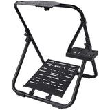 Gaming Chairs: VEVOR Foldable Racing Steering Wheel Stand, Height Adjustable Universal Base Compatible with Logitech & Thrustmaster Racing Wheel and Pedal, Heavy-duty Frame Standard GT/Formula Seating Portable