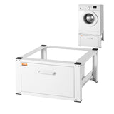 Gymnastics: VEVOR Laundry Pedestal 686mmmW x 366mmH, Washer And Dryer Base Stand Platform Universal Fit 299kg Capacity, Heavy Duty Multi-Functional Base for Washing Machine with Drawer & Rich Accessories