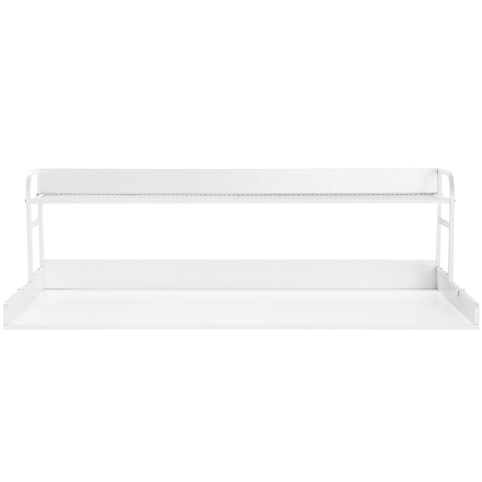 Table Linen & Kitchen Towels: VEVOR Washer Dryer Countertop with Shelf 54"x27" Wooden Washer Dryer Cover White