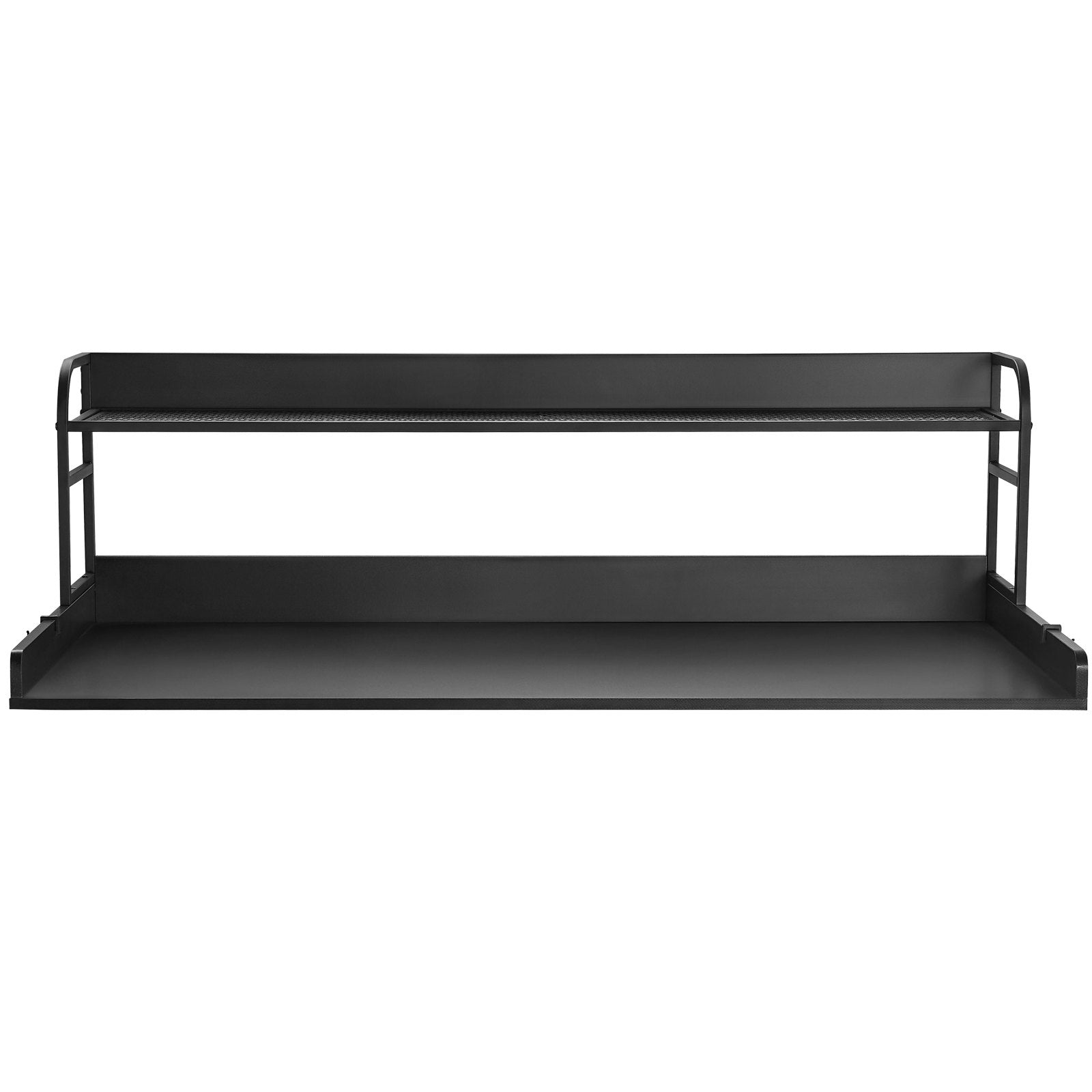 Audio Accessories: VEVOR Washer Dryer Countertop with Shelf 54"x27" Wooden Washer Dryer Cover Black