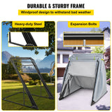 Laundry Baskets: VEVOR Basket Truck, 8 Bushel Steel Canvas Laundry Basket, 3" Diameter Wheels Truck Cap Basket Canvas Laundry Cart Usually Used to Transport Clothes, Store Sundries Suitable for Hotel, Home, Hospital