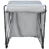 Laundry Baskets: VEVOR Basket Truck, 8 Bushel Steel Canvas Laundry Basket, 3" Diameter Wheels Truck Cap Basket Canvas Laundry Cart Usually Used to Transport Clothes, Store Sundries Suitable for Hotel, Home, Hospital