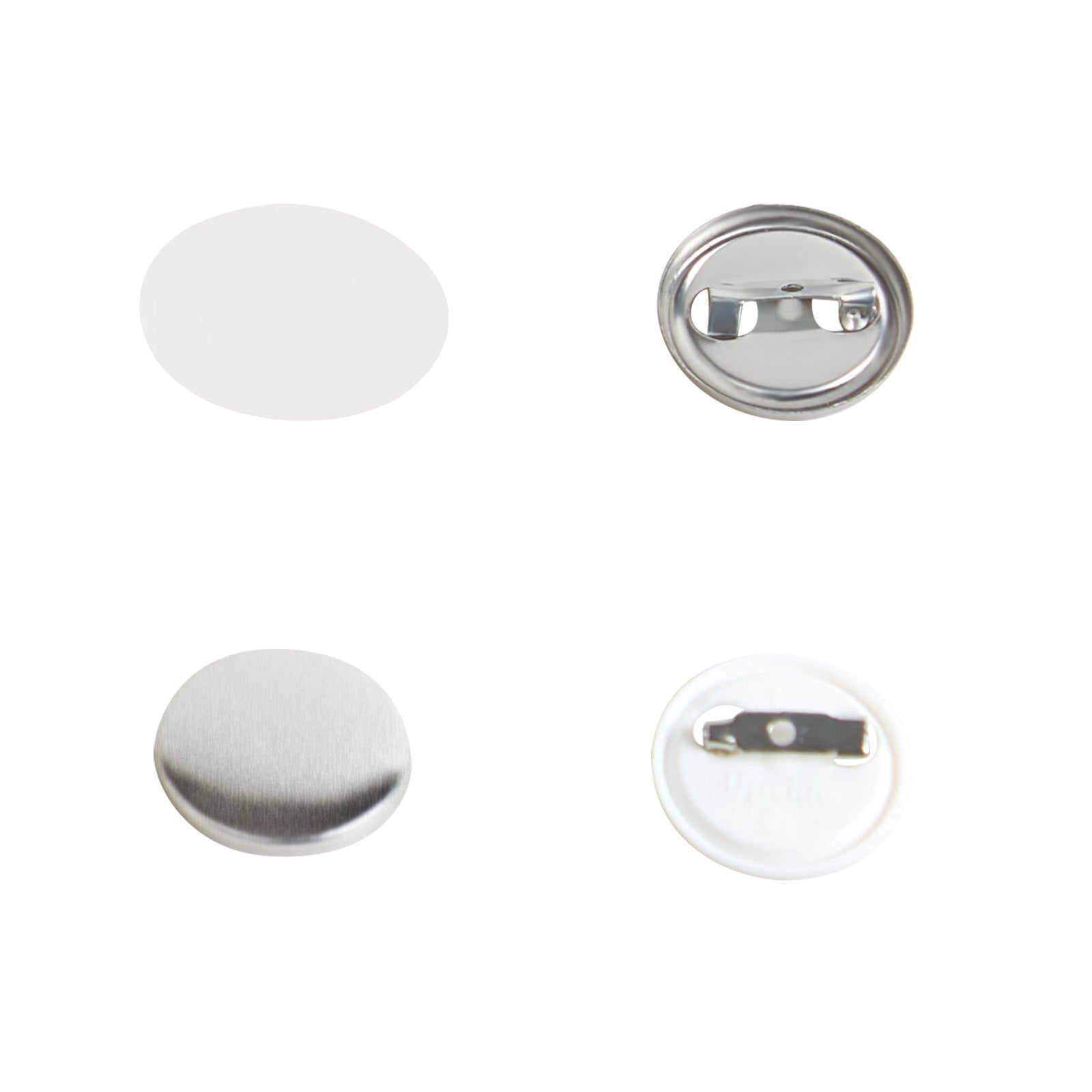 Automotive Repair & Speciality Tools: VEVOR 1" 25mm Button Badge Parts Supplies for Button Maker Machine 500 Sets