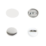 Automotive Repair & Speciality Tools: VEVOR 1" 25mm Button Badge Parts Supplies for Button Maker Machine 500 Sets