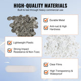 Automotive Repair & Speciality Tools: VEVOR 1.25" 32mm Button Badge Parts Supplies for Button Maker Machine 500 Sets