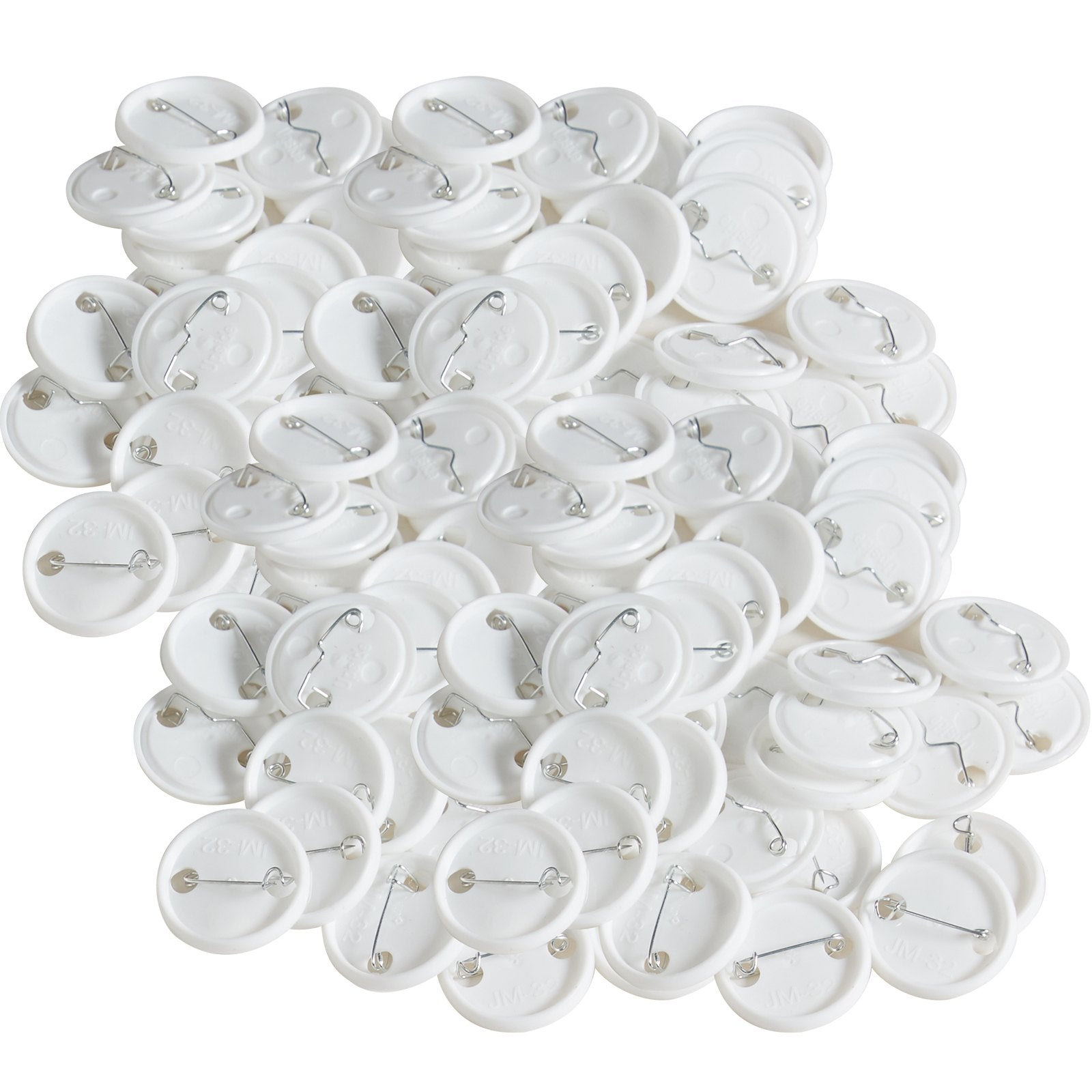 Automotive Repair & Speciality Tools: VEVOR 1.25" 32mm Button Badge Parts Supplies for Button Maker Machine 500 Sets