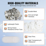 Automotive Repair & Speciality Tools: VEVOR 2.25" 58mm Button Badge Parts Supplies for Button Maker Machine 500 Sets