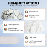 Automotive Repair & Speciality Tools: VEVOR 3" 75mm Button Badge Parts Supplies for Button Maker Machine 200 Sets