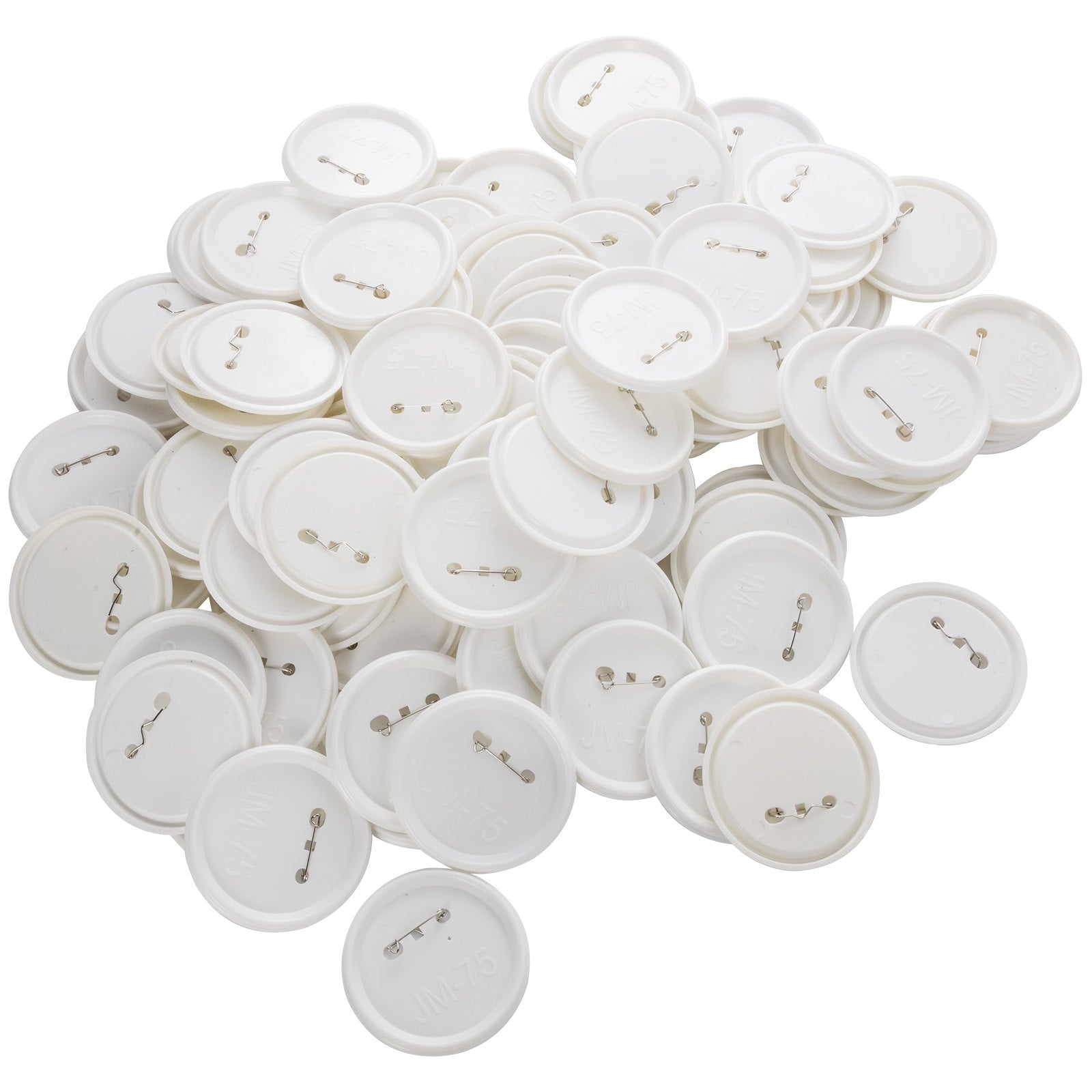 Automotive Repair & Speciality Tools: VEVOR 3" 75mm Button Badge Parts Supplies for Button Maker Machine 200 Sets