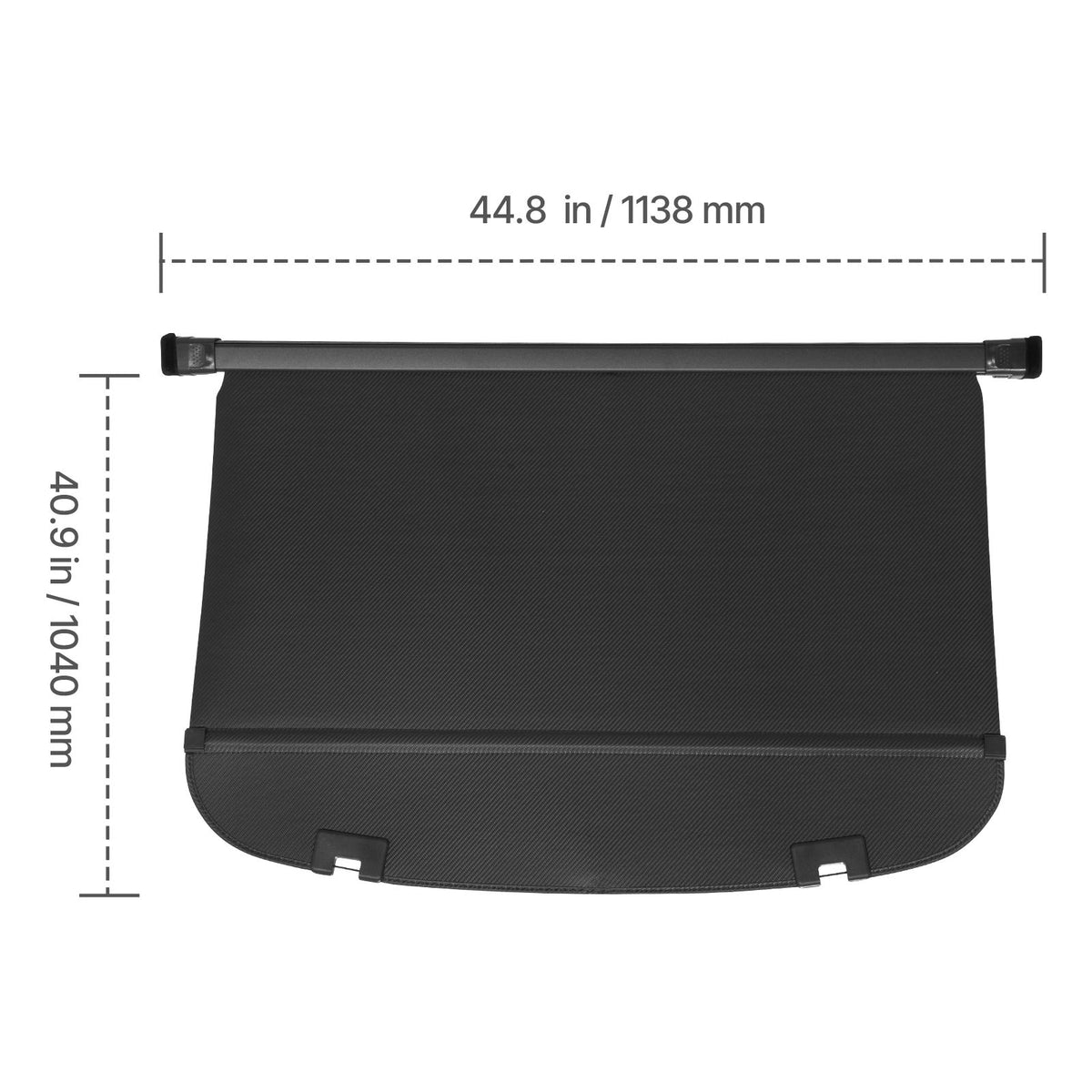 Retractable Cargo Cover, Upgraded Carbon Fiber Texture Trunk Cover, Anti-Peeping Luggage Privacy Shield, Easy Installation Security Shade Car Accessories, for Mazda CX-5 2017-2025 5-Seater