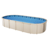 Swimming Pools: VEVOR Oval Pool Liner 15x30ft Unibead Style Pool Liner 52in Wall Height
