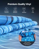 Swimming Pools: VEVOR Round Pool Liner 24ft Overlap Style Pool Liner 54in Wall Height