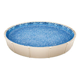 Swimming Pools: VEVOR Round Pool Liner 24ft Overlap Style Pool Liner 54in Wall Height