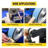 Saw Accessories: VEVOR Belt Grinder 2" x 72" Wheel Set, Belt Knife Grinder Wheel Set, Aluminum Belt Grinder Wheel Crowned for Knife Grinder with 4" Drive Wheel (0.94" Bore), 3" Tracking Wheel and 2 x 2" Idler Wheels