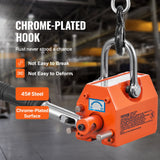 Commercial Cleaning Equipment: VEVOR Magnetic Lifter, 100 kg/220 lbs Pulling Capacity, 2.5 Safety Factor, Neodymium & Steel, Lifting Magnet with Release, Permanent Lift Magnets, Heavy Duty Magnet for Hoist, Shop Crane, Block, Board