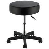 Mobility & Accessibility: VEVOR Rolling Stools with Wheels, 400 LBS Weight Capacity Adjustable Height Stool with Ultra-Thick Seat Cushion, Swivel Stools Chair for Salon, Bar, Home, Office, Tatoo, Medical, Massage, Black