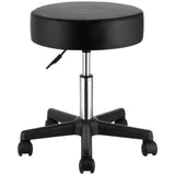 Mobility & Accessibility: VEVOR Rolling Stools with Wheels, 400 LBS Weight Capacity Adjustable Height Stool with Ultra-Thick Seat Cushion, Swivel Stools Chair for Salon, Bar, Home, Office, Tatoo, Medical, Massage, Black