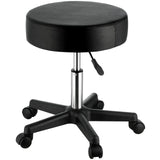 Mobility & Accessibility: VEVOR Rolling Stools with Wheels, 400 LBS Weight Capacity Adjustable Height Stool with Ultra-Thick Seat Cushion, Swivel Stools Chair for Salon, Bar, Home, Office, Tatoo, Medical, Massage, Black