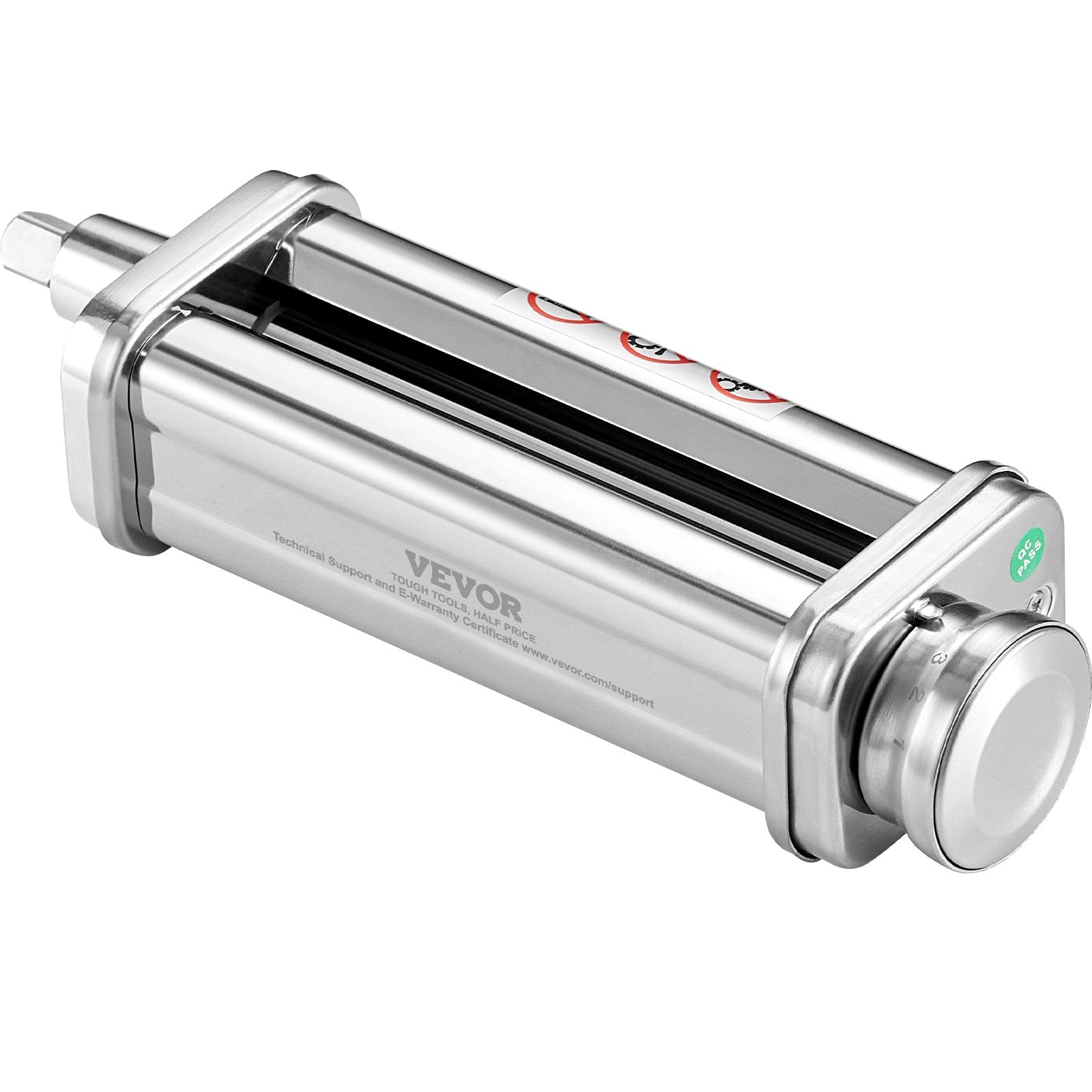 Gardening Tools: VEVOR Pasta Attachment for KitchenAid Stand Mixer, Stainless Steel Pasta Sheet Roller Attachment, Pasta Maker Machine Accessory with 8 Adjustable Thickness Knob, KitchenAid Pasta Attachment by VEVOR