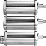 Food Mixers & Blenders: VEVOR 3Pcs Pasta Attachment for KitchenAid Stand Mixer Pasta Roller Cutter Set